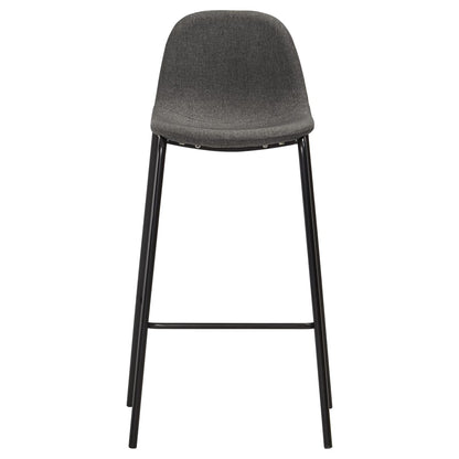 Juego De Mesa Alta Y Taburetes 5 Piezas Tela