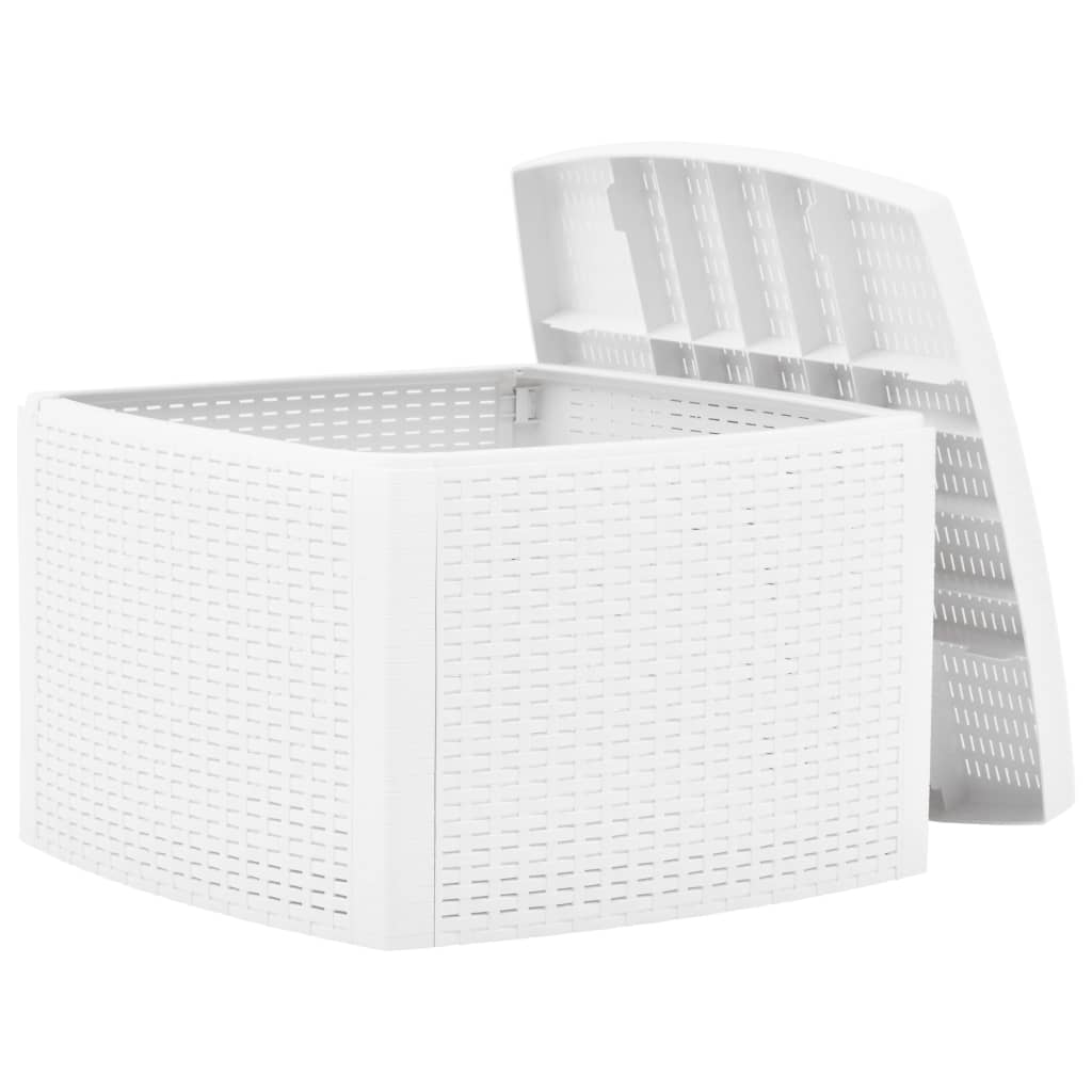 Mesa Auxiliar De Plástico 54X54X36,5 Cm