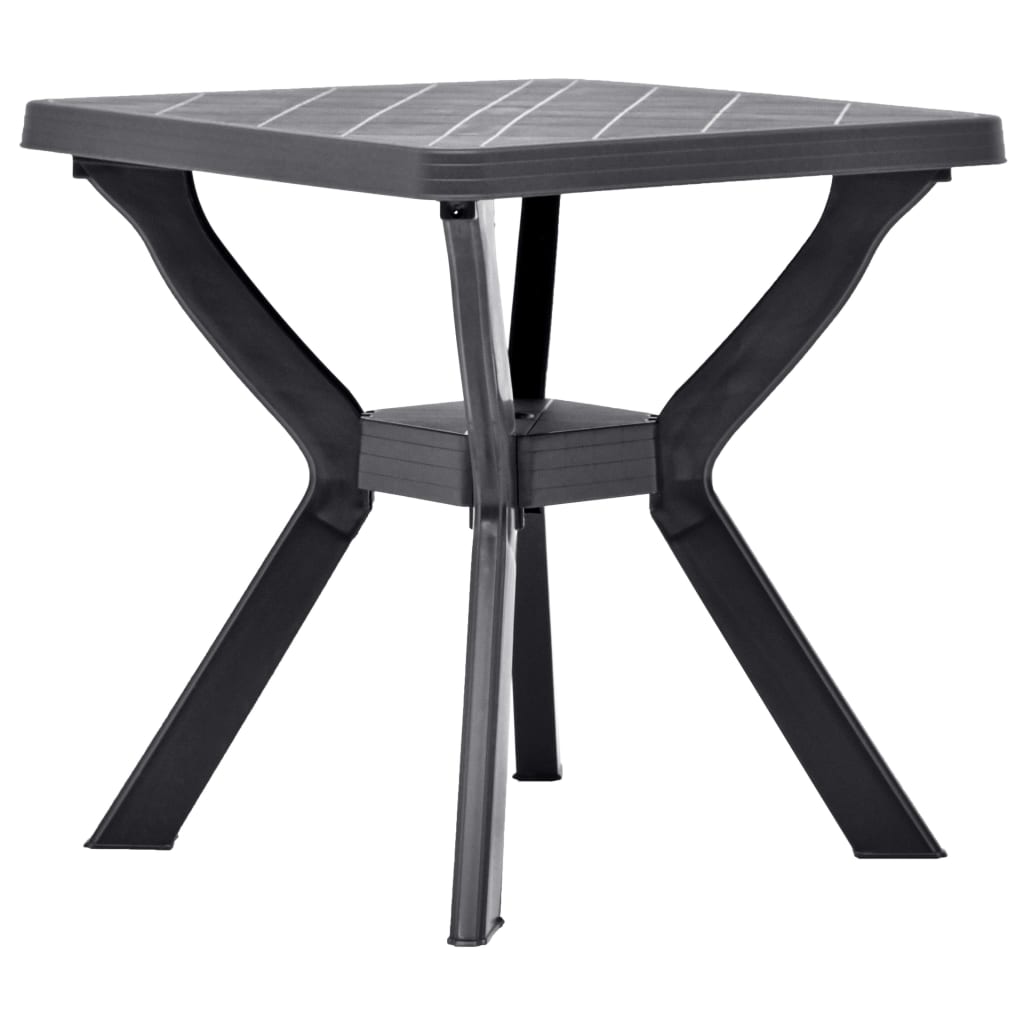 Mesa Bistro Blanca Plástico 70X70X72 Cm
