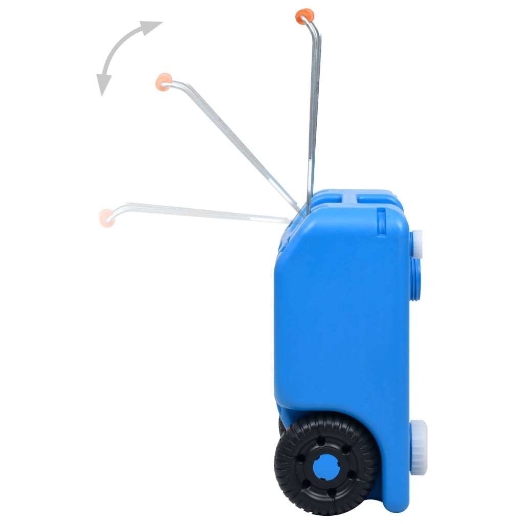 Depósito De Agua Con Ruedas Para Camping 25 L