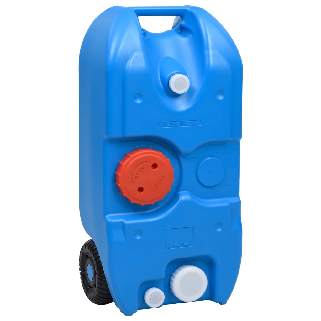 Depósito De Agua Con Ruedas Para Camping 40 L