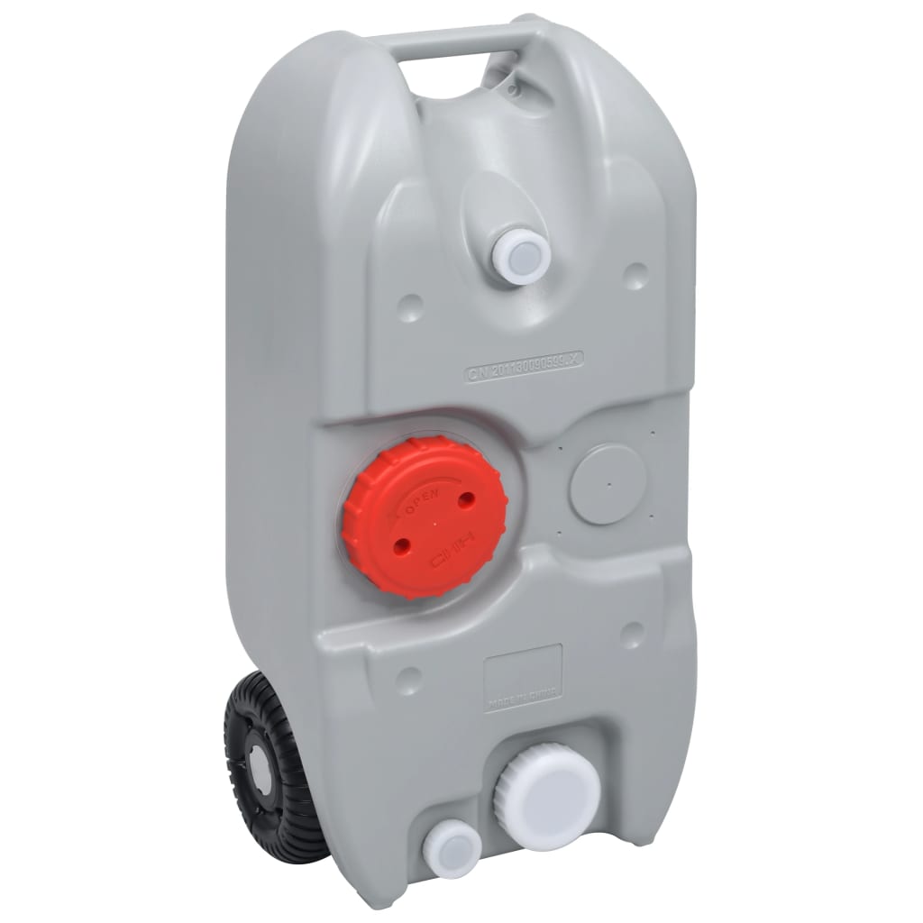 Depósito De Agua Con Ruedas Para Camping 40 L