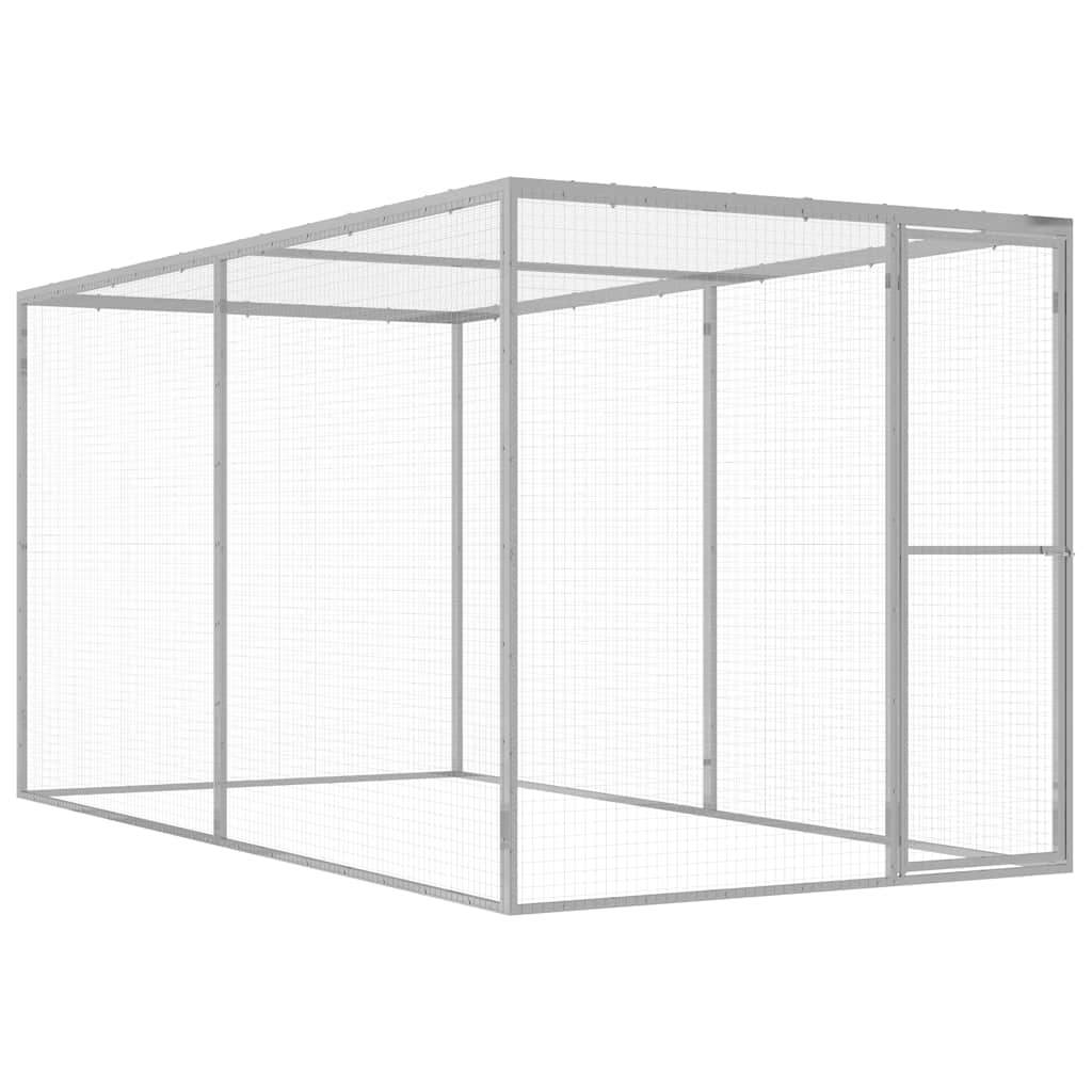 Jaula Para Gatos Acero Galvanizado 3X3X2,5 M