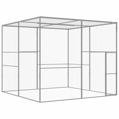 Jaula Para Gatos Acero Galvanizado 3X3X2,5 M