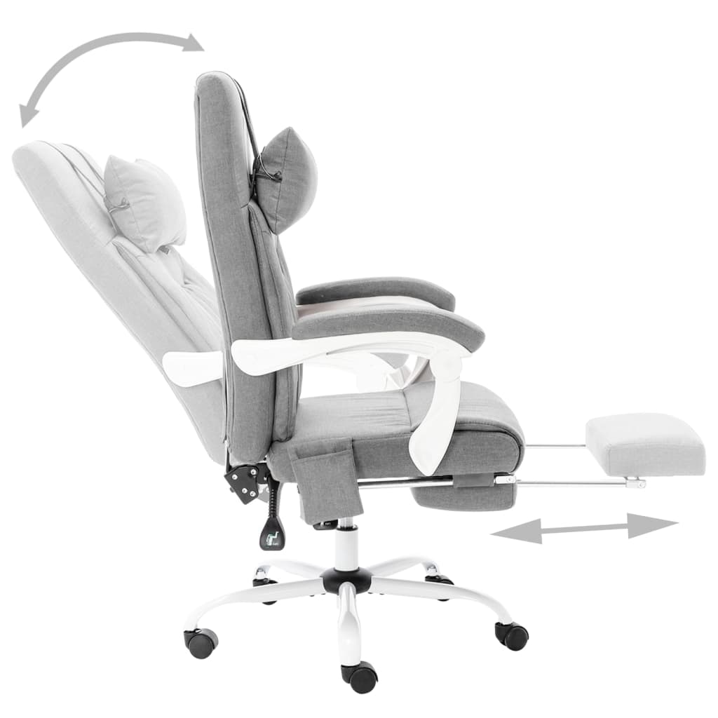 Silla De Oficina De Masaje De Tela