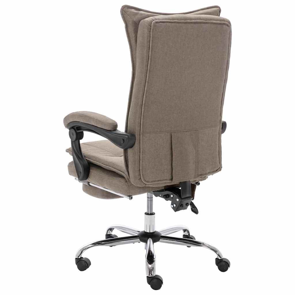 Silla De Oficina De Masaje De Tela Gris
