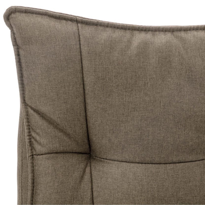 Silla De Oficina De Masaje De Tela Gris