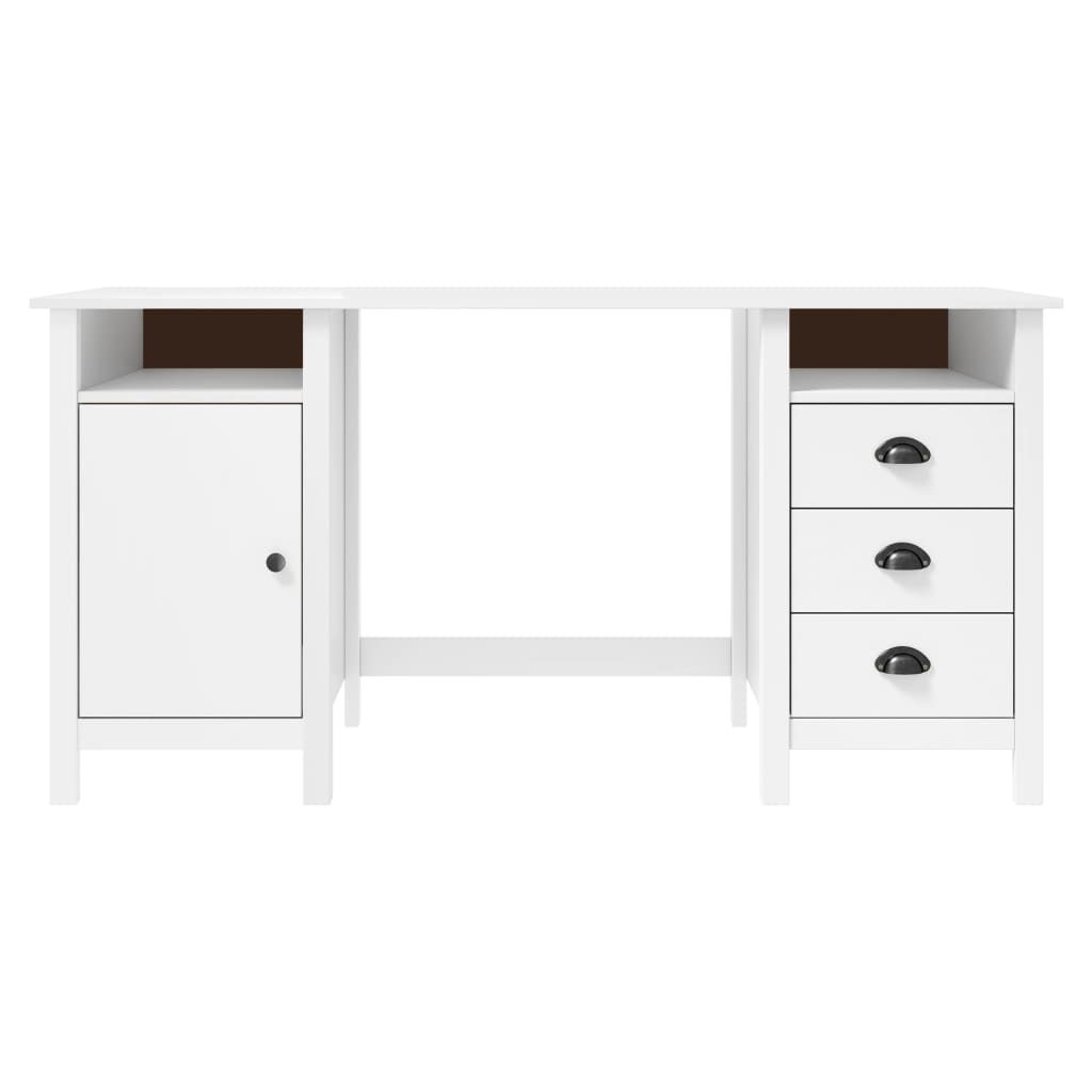 Escritorio Hill Range Madera De Pino 150X50X74 Cm