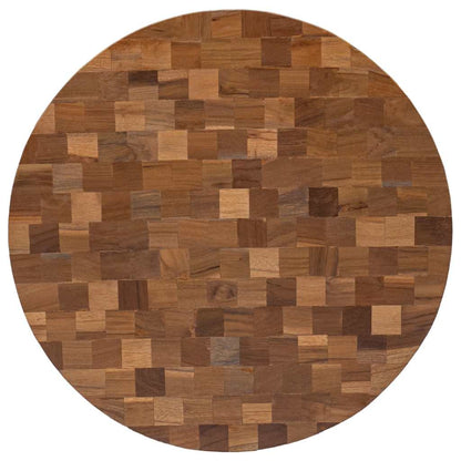 Mesa De Centro De Madera Maciza De Teca 60X60X35 Cm