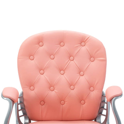 Silla De Oficina Giratoria De Cuero Sintético
