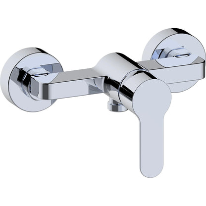Grifo de ducha monomando Stillo Kyra-N acabado cromo con conjunto de ducha de mano diseño ergonómico modernooffers