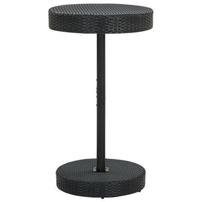 Mesa De Jardín De Ratán Sintético 60,5X106 Cm
