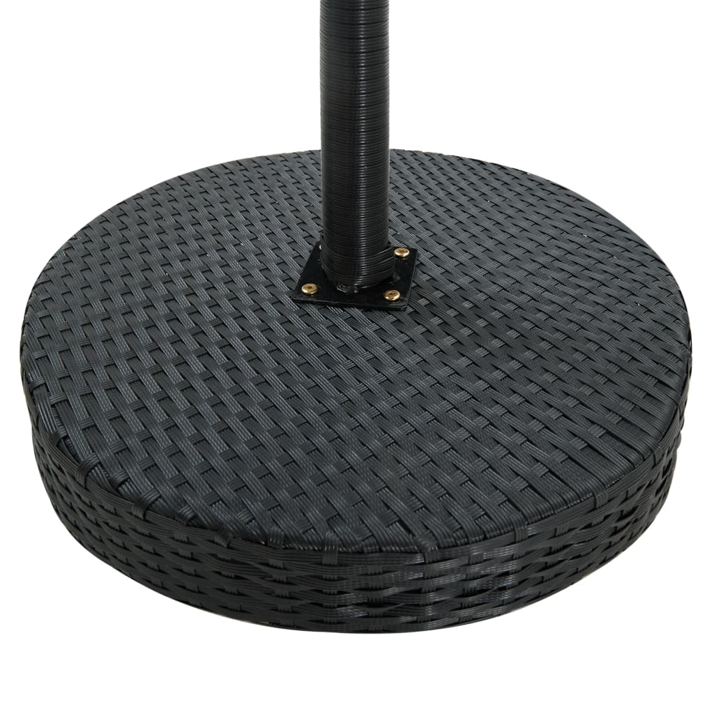 Mesa De Jardín De Ratán Sintético 60,5X106 Cm