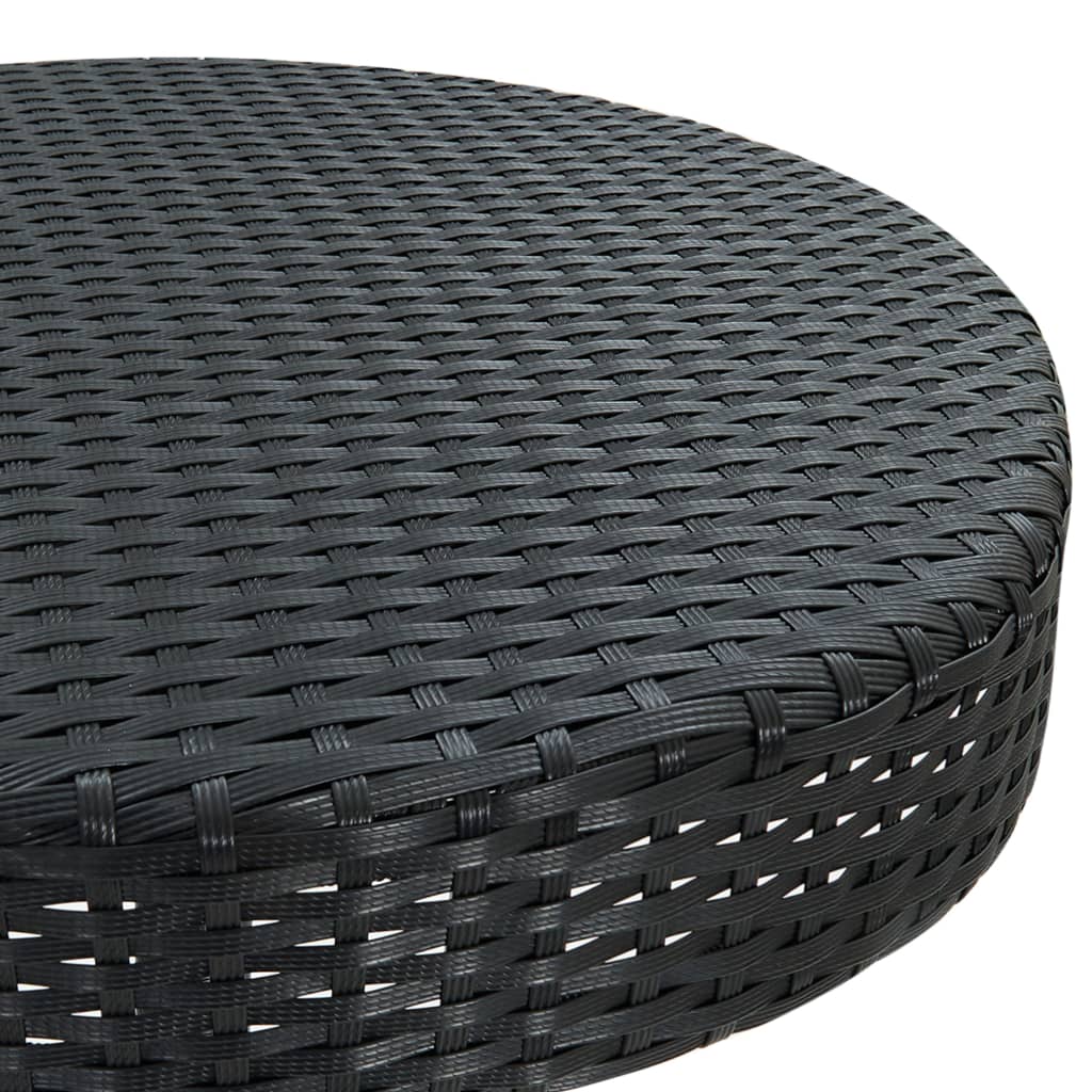 Mesa De Jardín De Ratán Sintético 60,5X106 Cm