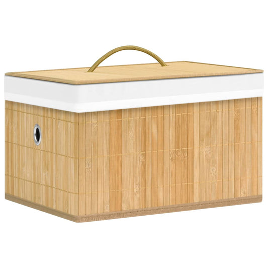 Cajas De Almacenamiento De Bambú 4 Unidades