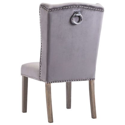 Silla De Comedor De Terciopelo