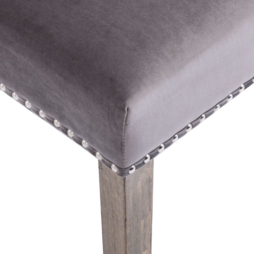 Silla De Comedor De Terciopelo