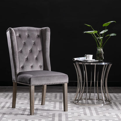 Silla De Comedor De Terciopelo