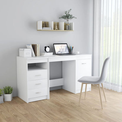 Escritorio Madera De Ingeniería 140 X 50 X 76 Cm