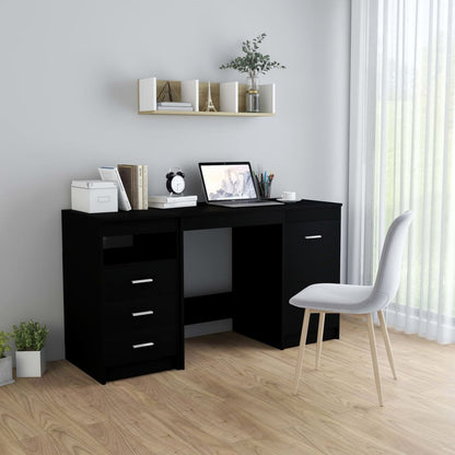 Escritorio Madera De Ingeniería 140 X 50 X 76 Cm