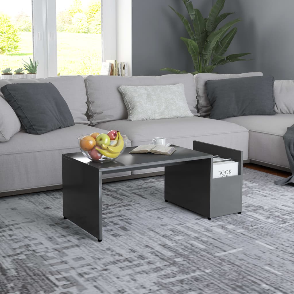 Mesa De Centro Madera Contrachapada 90X45X35 Cm