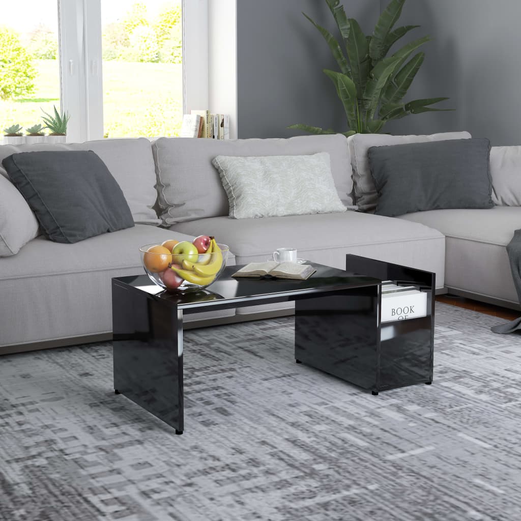 Mesa De Centro Madera Contrachapada 90X45X35 Cm