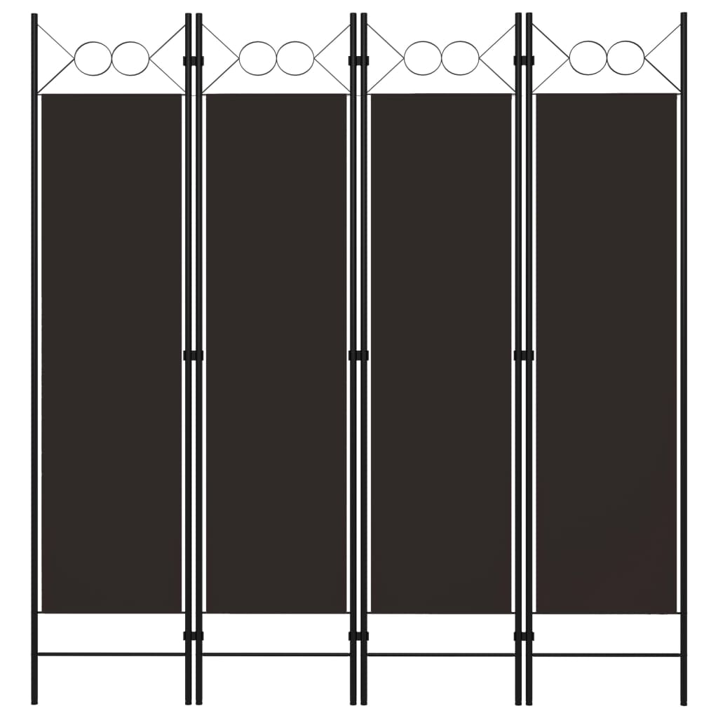 Biombo Divisor De 4 Paneles 160X180 Cm