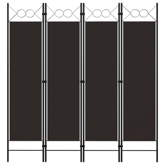 Biombo Divisor De 4 Paneles 160X180 Cm