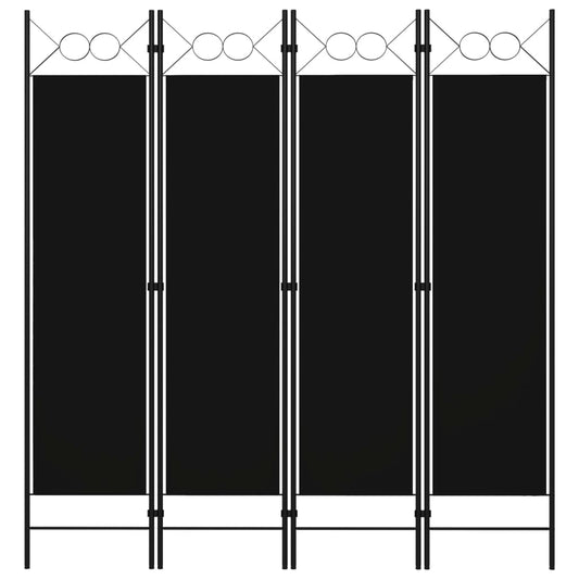 Biombo Divisor De 4 Paneles 160X180 Cm