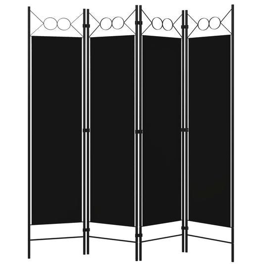 Biombo Divisor De 4 Paneles 160X180 Cm