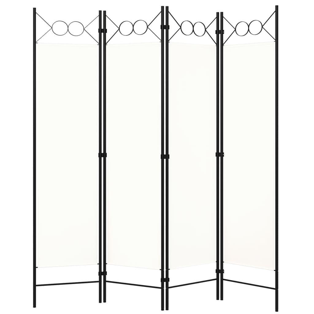 Biombo Divisor De 4 Paneles 160X180 Cm