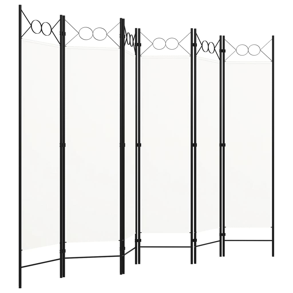 Biombo Divisor De 6 Paneles 240X180 Cm