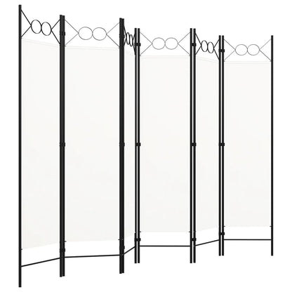 Biombo Divisor De 6 Paneles 240X180 Cm