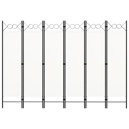 Biombo Divisor De 6 Paneles 240X180 Cm