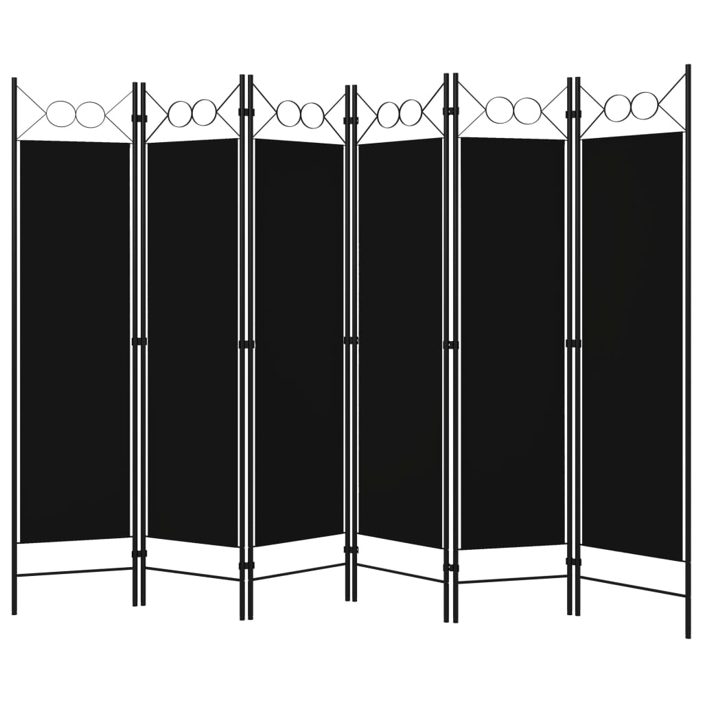 Biombo Divisor De 6 Paneles 240X180 Cm
