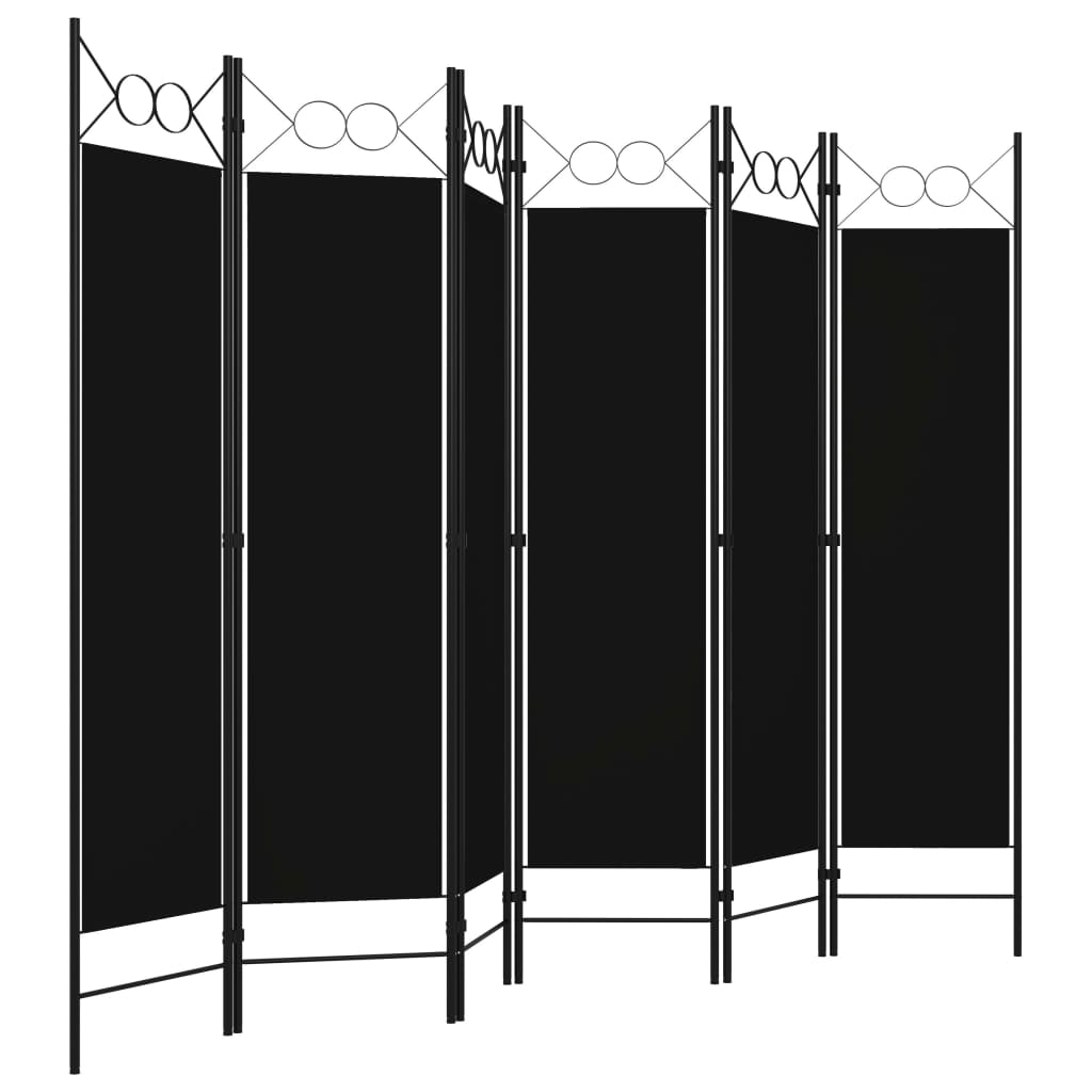 Biombo Divisor De 6 Paneles 240X180 Cm