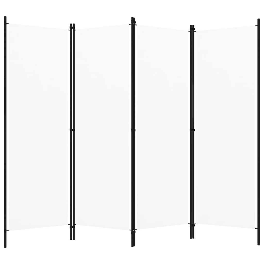 Biombo Divisor De 4 Paneles 200X180 Cm