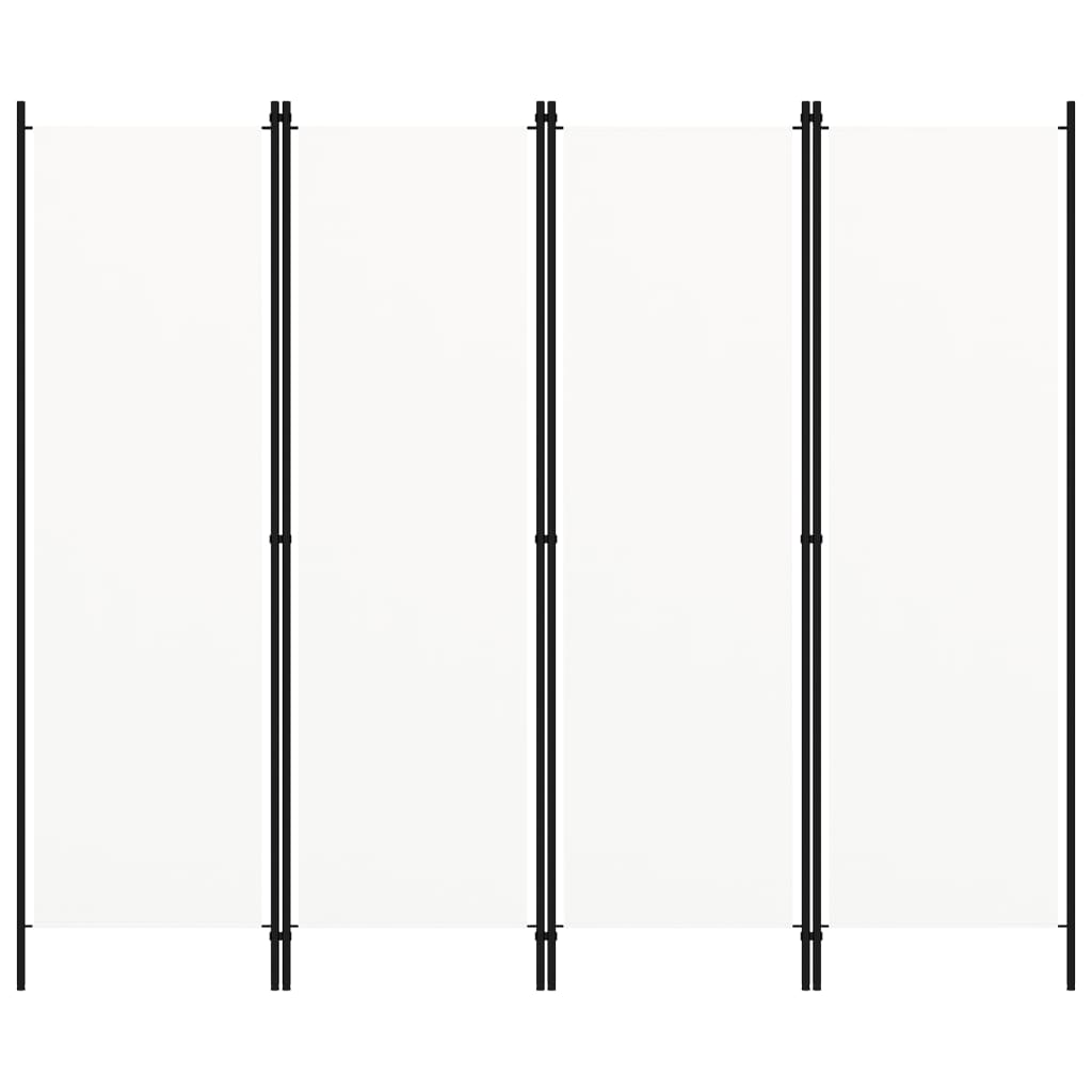 Biombo Divisor De 4 Paneles 200X180 Cm