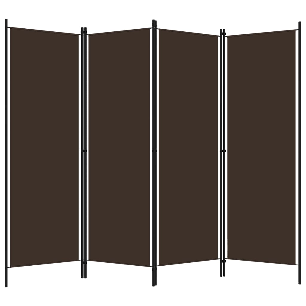 Biombo Divisor De 4 Paneles 200X180 Cm