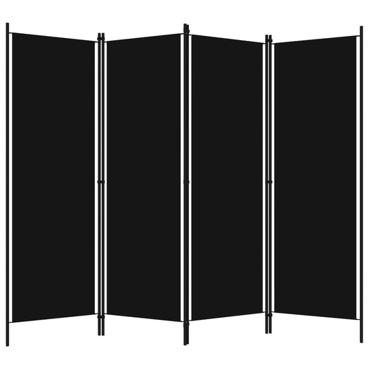 Biombo Divisor De 4 Paneles 200X180 Cm