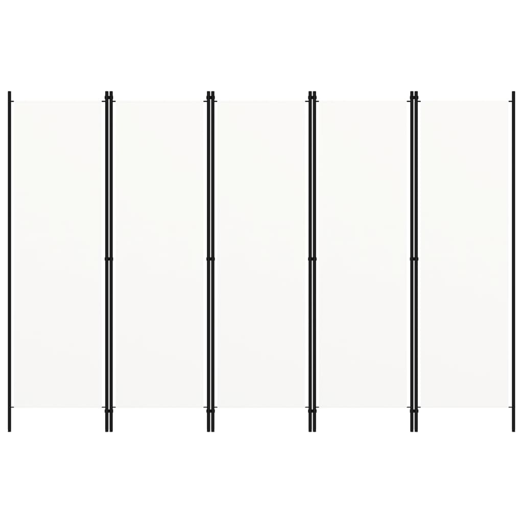 Biombo Divisor De 5 Paneles 250X180 Cm