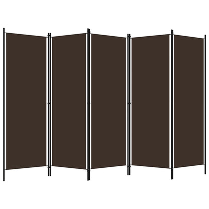 Biombo Divisor De 5 Paneles 250X180 Cm
