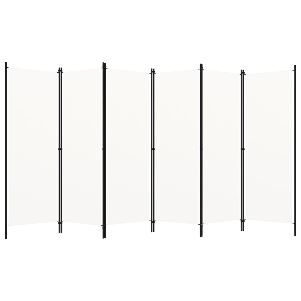 Biombo Divisor De 6 Paneles 300X180 Cm