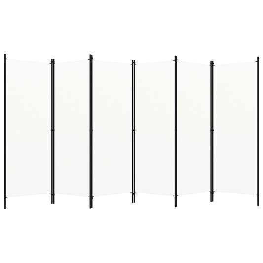 Biombo Divisor De 6 Paneles 300X180 Cm