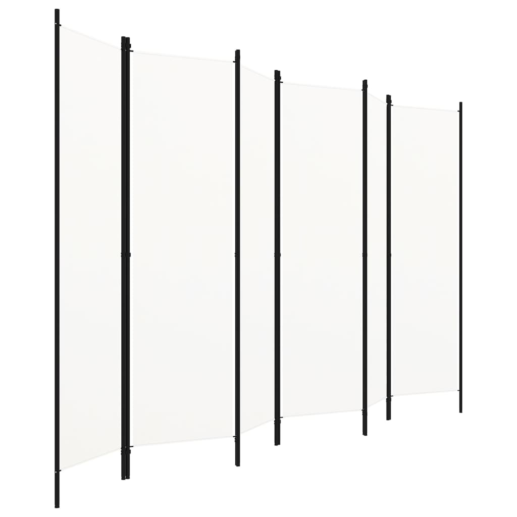 Biombo Divisor De 6 Paneles 300X180 Cm