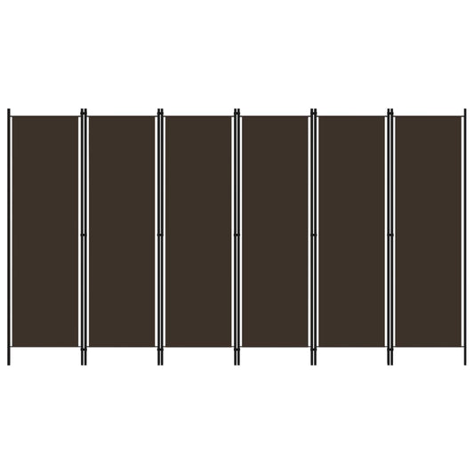 Biombo Divisor De 6 Paneles 300X180 Cm