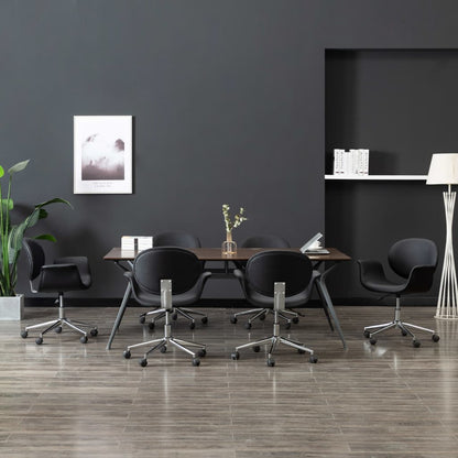 Sillas De Comedor Giratorias 4 Unidades Tela Color Gris Taupe