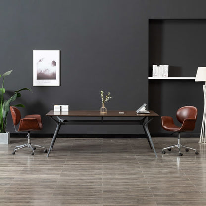 Sillas De Comedor Giratorias 4 Unidades Tela Color Gris Taupe