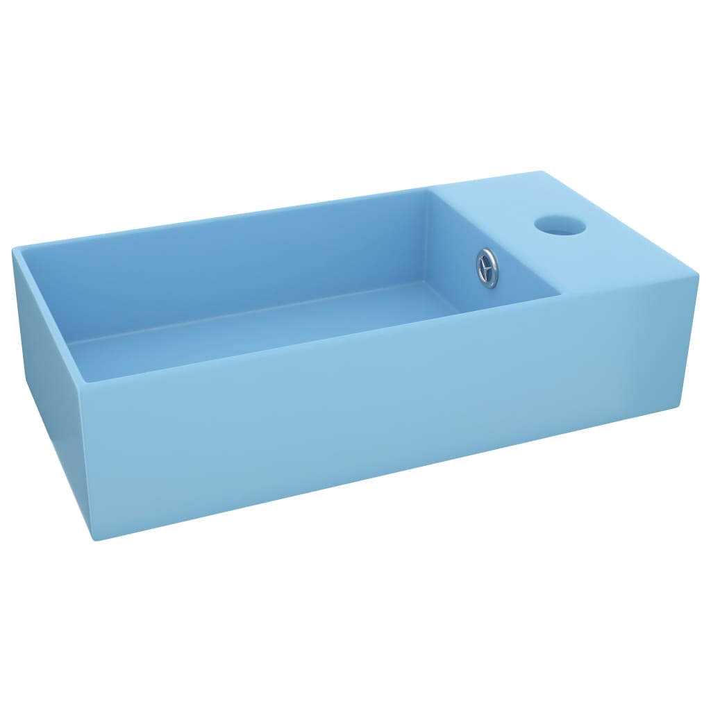 Lavabo Con Rebosadero Cerámica