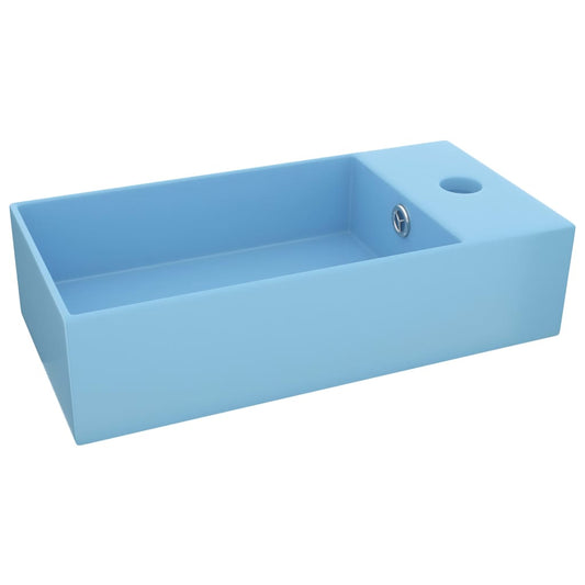 Lavabo Con Rebosadero Cerámica